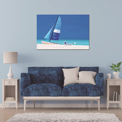 JD-C712 Sailing Boat Acrylic